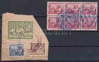 1953-as sor kivágáson és hatostömb