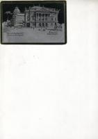 Budapest Népszínház fóliás lap