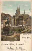 Köln, market (small tear)