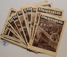 1937 Új Magyarság  képes melléklete 36 db mappában