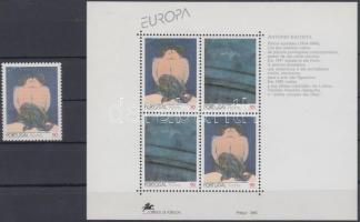 1993 Europa CEPT: Kortárs művészet Mi 434 + blokk 13