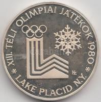 1980. 200Ft Ag "Téli olimpia-Lake Placid" piefort T:PP
