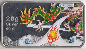 Cook-szigetek 2012. 1$ Ag "Sárkány" (20g/0.999) T:PP
Cook Islands 2012. 1 Dollars Ag &quot...