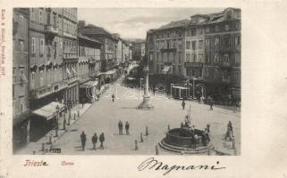 Trieste, corso, shop of Adolfo Seisser (small tear)