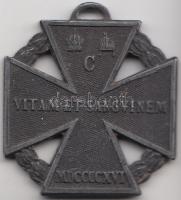 1916. Károly-Csapatkereszt cink kitüntetés szalag nélkül T:2 Hungary 1916. Karl Troop Cross zinc decoration without ribbon C:XF