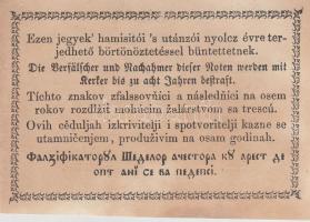 1849. 30Kr "Kincstári utalvány" T:hajtatlan, körbevágott