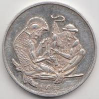 Kiss Nagy András (1930-1997) DN "Orvos sor / Fodor József" Ag emlékérem (16g/0.925/32mm) T...