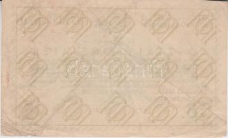 1947. "58. magyar osztálysorsjáték" 5. osztály 1/4 sorsjegye T:III