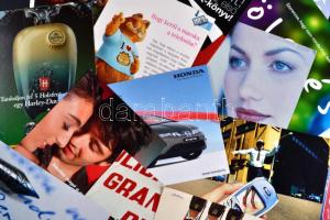 208 db modern képeslap: reklámlapok, külföldi városképek és üdvözlőlapok / 208 modern postcards: advertisement and greeting cards, worldwide postcards