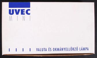 Uvec Mini UV-lámpa, újszerű állapotban, eredeti dobozában, 18×12 cm