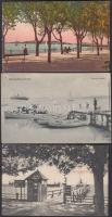 Balatonfüred - 3 db képeslap