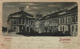 1899 Sopron, színház (EK)