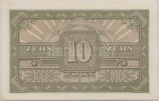 Ausztria / nemzetközi megszállás 1944. 10 Sch T:I- (hajtatlan)
Austria / allied occupation 1944. 10 ...