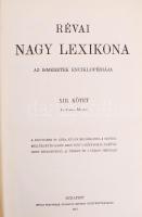 Révai nagy lexikona I.-V. kötetek jó állapotban, Bp., 1911-1935, Révai. Több száz színes és fekete-f...