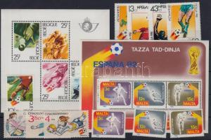 Football World Cup '82 7 klf europen countries 21 klf stamps + 3 blocks Labdarúgó Világbajnoksá...