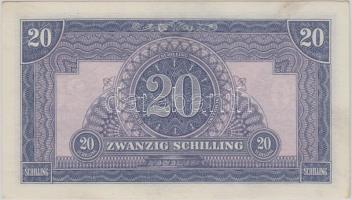 Ausztria / nemzetközi megszállás 1944. 20Sch T:I- (hajtatlan, folt)
Austria / allied occupation 1944...