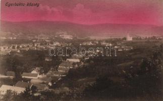 2 db régi, magyar képeslap: Egerbakta, Cegléd