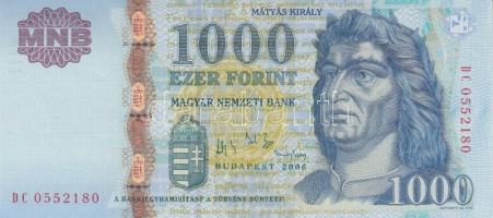 2006. 1000Ft (4x) "DB/DC/DD/DE" T:I
