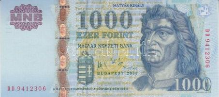 2006. 1000Ft (4x) "DB/DC/DD/DE" T:I