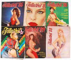 20 db pornó és szex újság az 1980-1990-es évekből