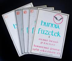 1989-1992 Hadak útján, Pannon front, Hunnia hírek Modern jobboldali radikális és szélsőjobb lapok 14 db