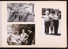 cca 1980 2 db brigádnapló sok bejegyzéssel,  fotókkal + egy szovjetunióba utazást megörökítő album s...