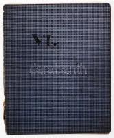 cca 1910 Réh (Révhelyi) Elemér művészettörténész, műemlékvédelmi szakember készített kézzel írt jegy...