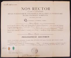 1945 Filozófiai diploma