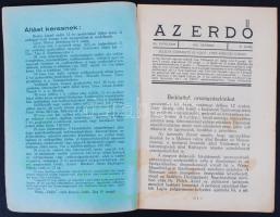 1941 Az erdő A Magyar Erdészeti és Vadászati Műszaki Segédszemélyzet Országos Egyesülete hivatalos l...