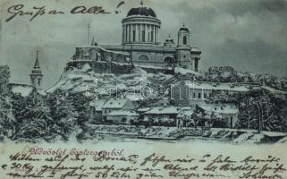 Esztergom Bazilika télen (fl)