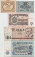 5db különféle bankjegy 1918-1974-ig T:vegyes 5pcs of different banknotes from 1918 to 1974 C:mixed