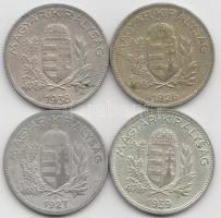 1926-1939. 1P Ag (4x) T:2-3