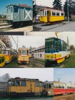 cca 1990 10db villamosfotó / 10 tram photos 9x12,5-10x15cm