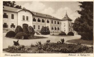 2 db régi, magyar képeslap / 2 Hungarian postcards: Hatvan, Hévíz