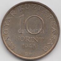1948. 10Ft Ag "Széchenyi" T:2-