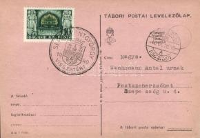 Nem! Nem! Soha! / Hungarian irredenta, butcher, hand-painted postcard, vissza So. Stpl, s: Kabla (EK...