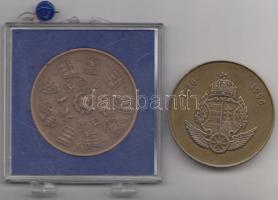 Bognár György (1944-) 1996. "Magyar Vasút - 150 Éve Európában, PEST-BUDA" Br emlékérem (42...