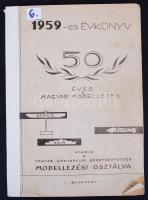 1960 A Magyar Honvédelmi Sportszövetség repülő-, hajó- és autómodell versenyeinek évkönyve. Összeállította: Frigyes Ernő. Bp., A Magyar Honvédelmi Sportszövetség Modellezési Osztálya, 241p. Papírkötés, viseltes, javított