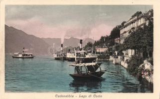 Cadenabbia Lago di Como / lake, steamship
