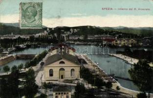 La Spezia Interno del R. Arsenale / Interior of R. arsenal (EB)