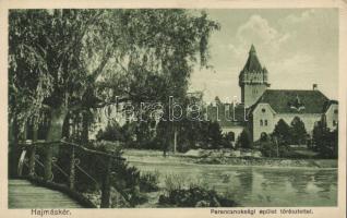 Hajmáskér, Parancsnoksági épület, tó