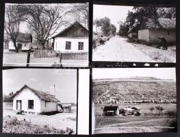 1960-1980 Élet a tanyán, 13db sajtófotó, későbbi nagyítások, 18x24cm