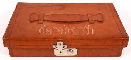 Bőr táska, használt, 28x17x6,5cm