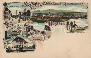 Koblenz-Arzheim Hauptstrasse, Schwesternhaus, Kleine Kalmit, floral (b)