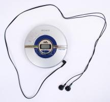 Sony discman és rádió fejhallgatóval