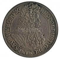 Ausztria 1695. Tallér Ag I. Lipót Bécs (28.54g) T:2,2- ü. Austria 1695. Thaler Ag Leopold I Vienna (28.54g) C:XF,VF ding Davenport 3229.