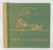 Goethe: Das tagebuch. Német nyelvű mikönyv Würtz Ádám rajzaival. Bp., Corvina
