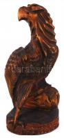 Kézzel faragott sas, fa, hibátlan, m: 25cm