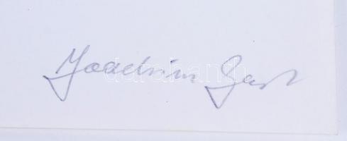 Joachim Gast jelzéssel: 8 db számozott nyomat épületekről, 28×21 cm