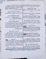1846 "Miskolczi Értesítő" hirdetési újság. 1846. július 9.-1846. december 24. V. évf. 2-26...